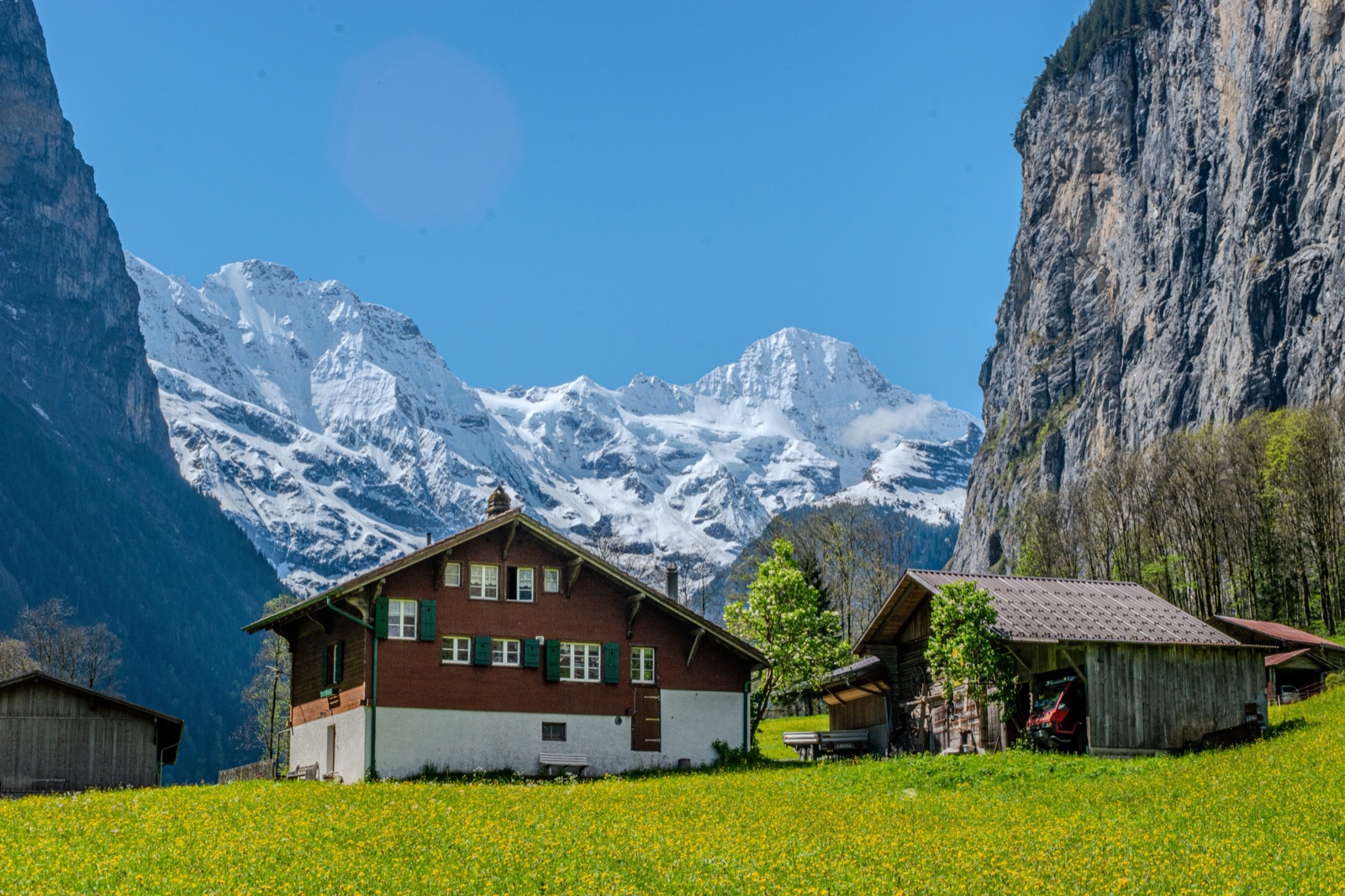 Alpine waterfalls