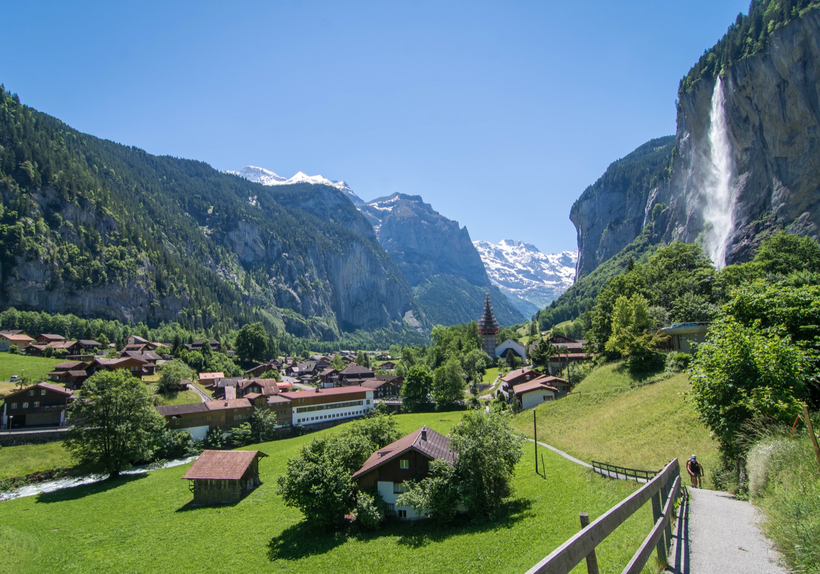Mountain village